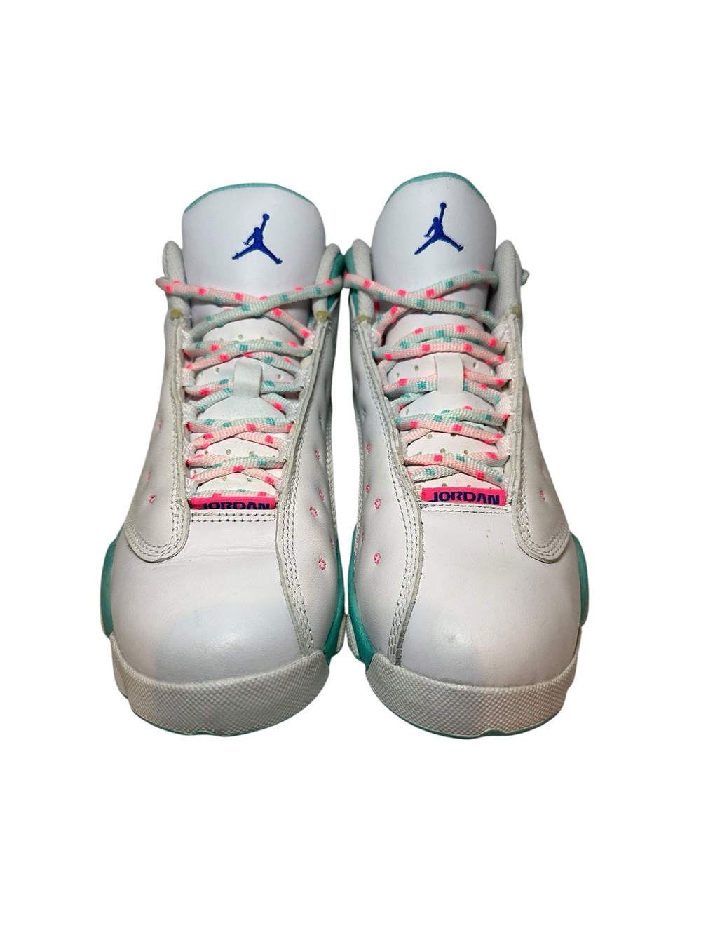 Jordan 13 Retro GS Aurora Green Hyper Pink Youth Size 3Y Sneakers